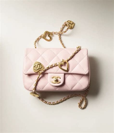 pink chanel mini flap bag|pink chanel bag price.